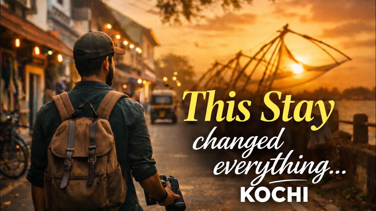 I didn't expect this stay at Kochi #kochi #kerala #india 