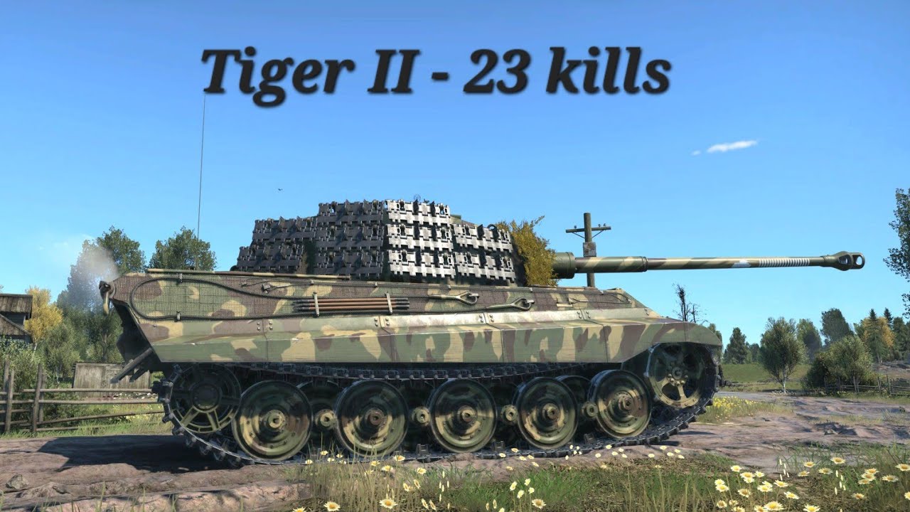 Breaking my record - 23 kills in Tiger 2