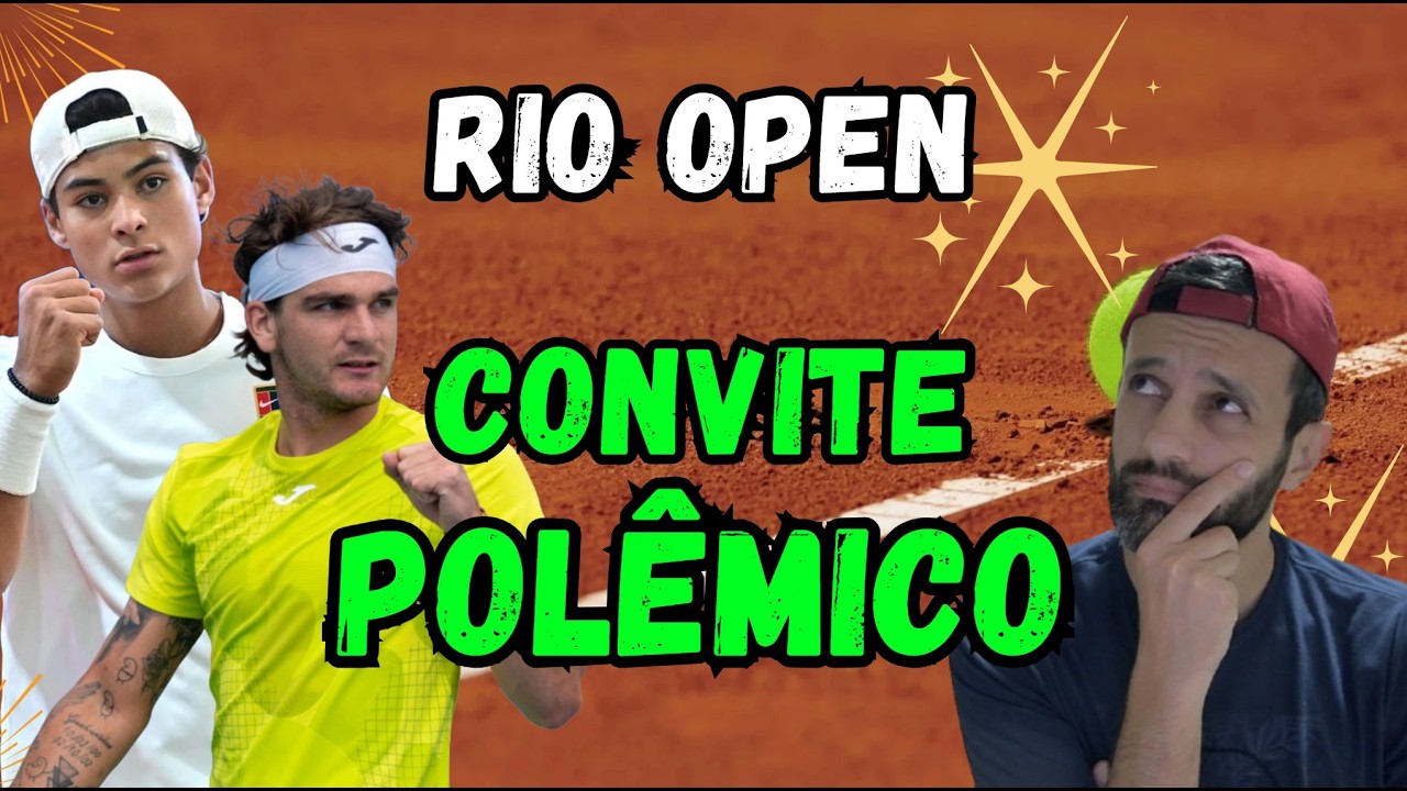 O Rio Open errou ao  dar o convite da chave principal pro Thiago Wild e não pro Guto Miguel