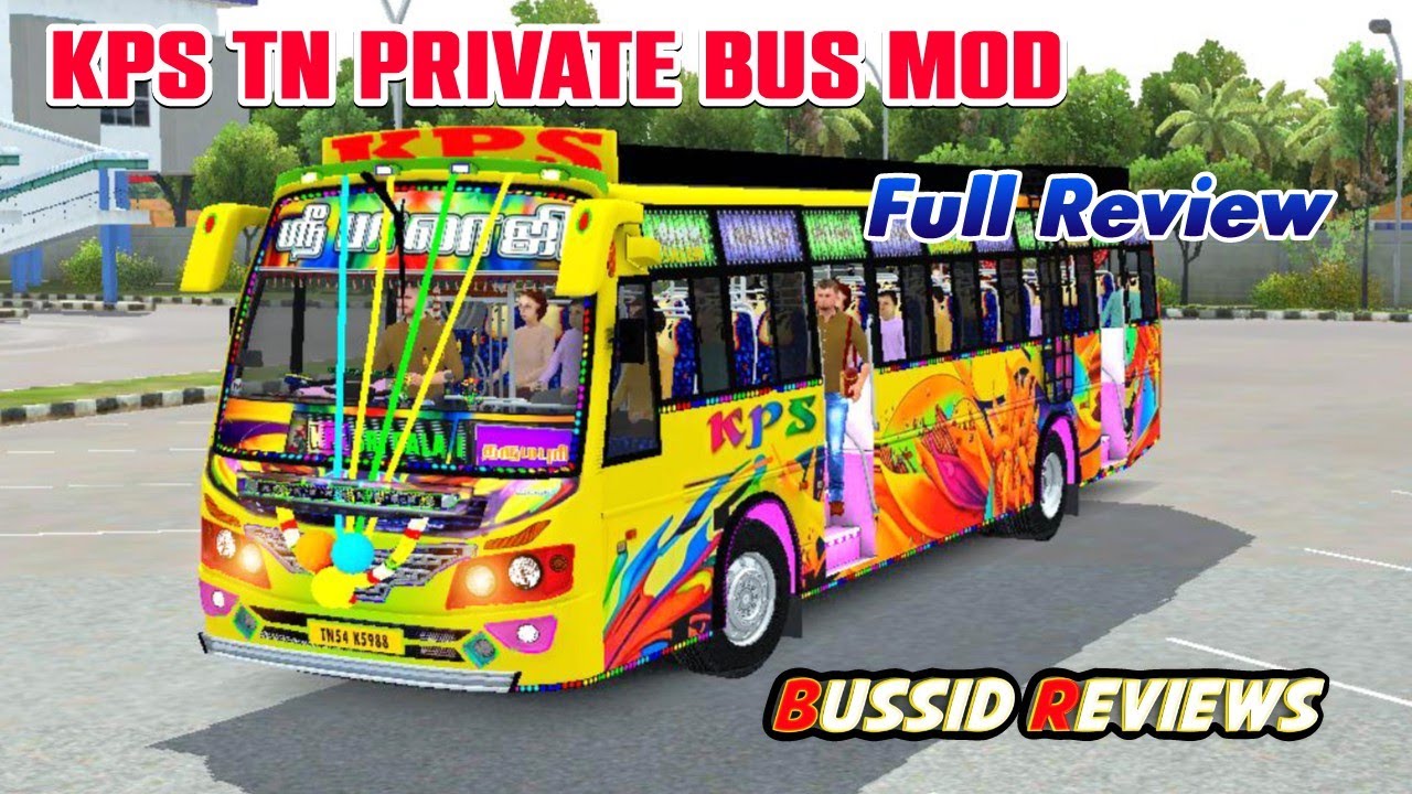 🎀🤩KPS TN Private Bus Mod|💥