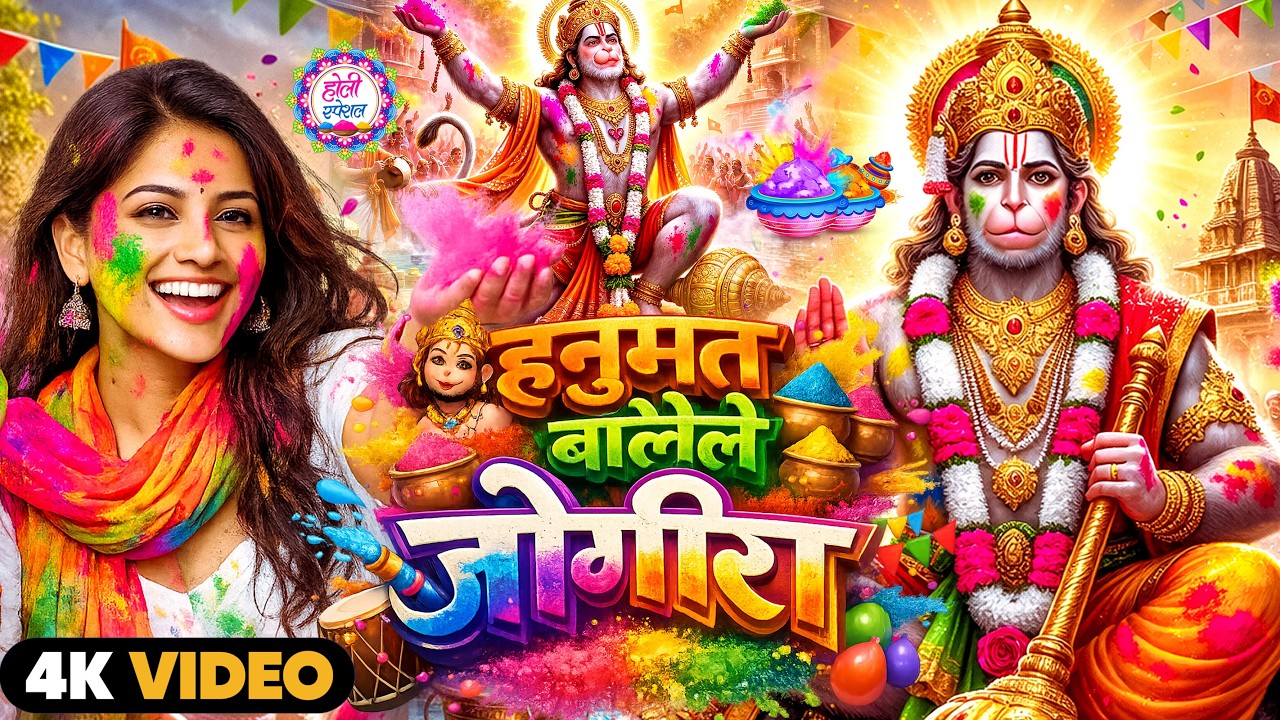 #Video | होलिया खेले हनुमान | Bhakti Holi Song 2026 | भक्ति होली गीत 2026 | New Holi Geet 2026