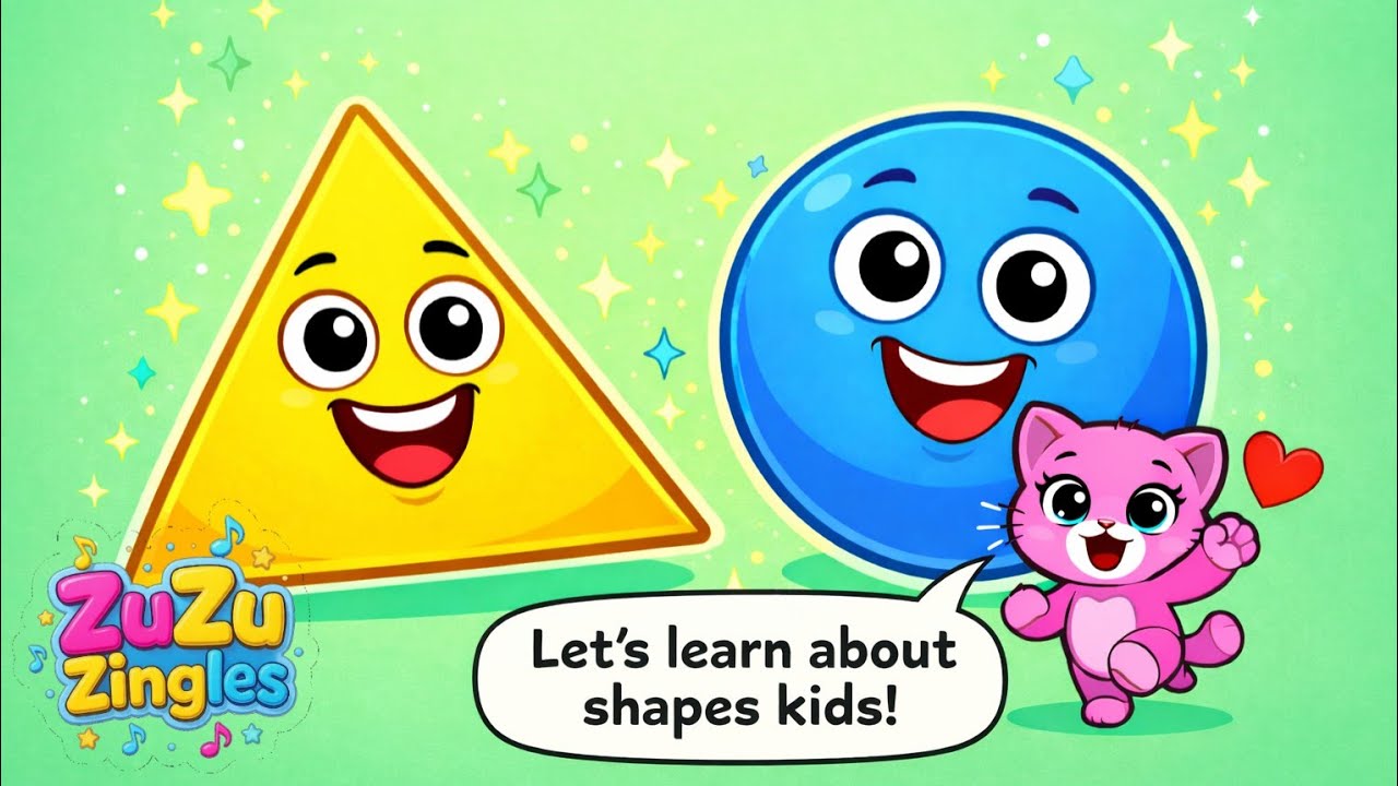 Colors and Shapes Learning Song for Kids #NurseryRhyme #KidsSongs