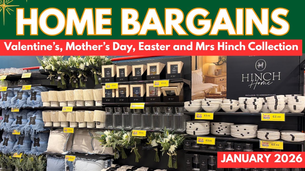 POV Walk Around Home Bargains UK 🛍️ | Valentine’s, Mother’s Day, Easter & Mrs Hinch