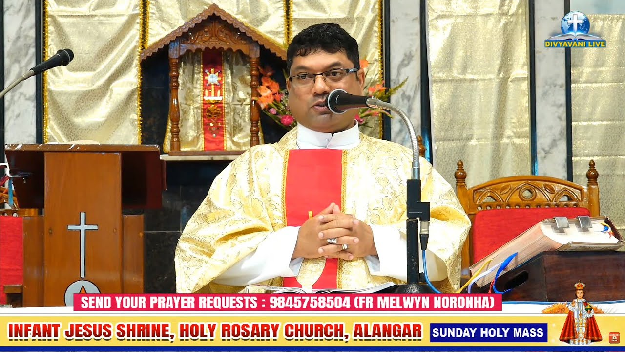 Sunday Holy Mass | ಪವಿತ್ರ್ ಮಿಸಾಚೆಂ ಬಲಿದಾನ್ 28.12.2025 | Fr. Melwyn Noronha