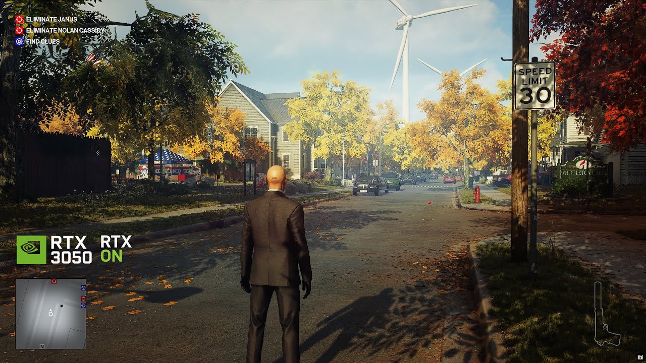 HITMAN 3 RTX 3050 RTX ON GAMEPLAY 60 FPS 1080P