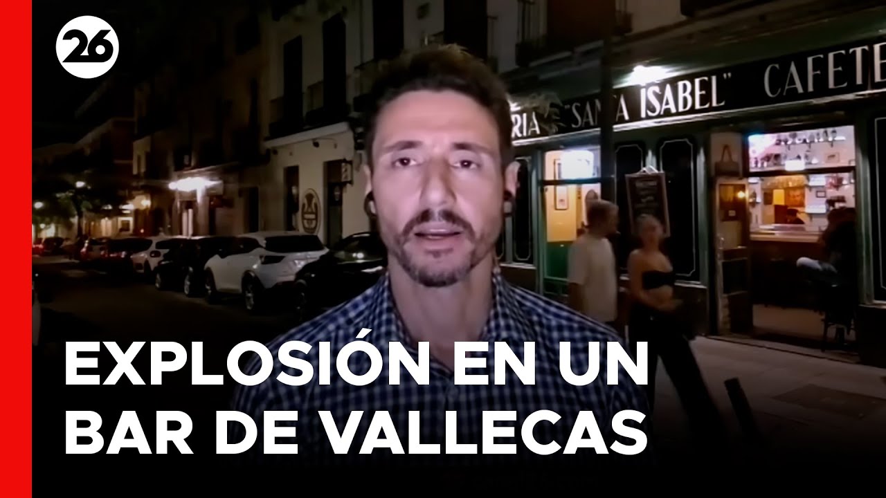 💥 EN VIVO - ESPAÑA | Hay 25 HERIDOS por una EXPLOSIÓN en un BAR en MADRID