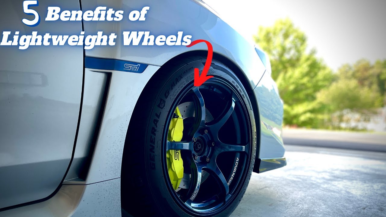 5 great BENEFITS of lightweight wheels!