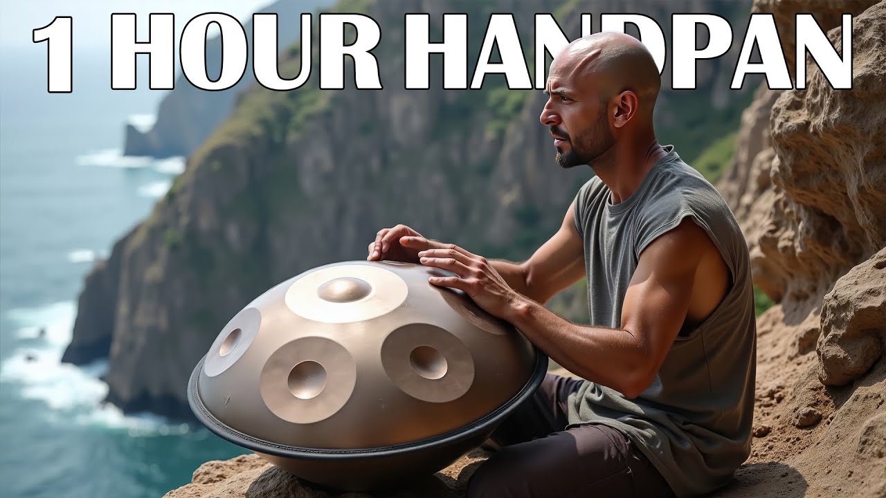 Handpan Relaxing Music | 1 hour handpan music | Healing Frequency Meditation (1111 Hz)