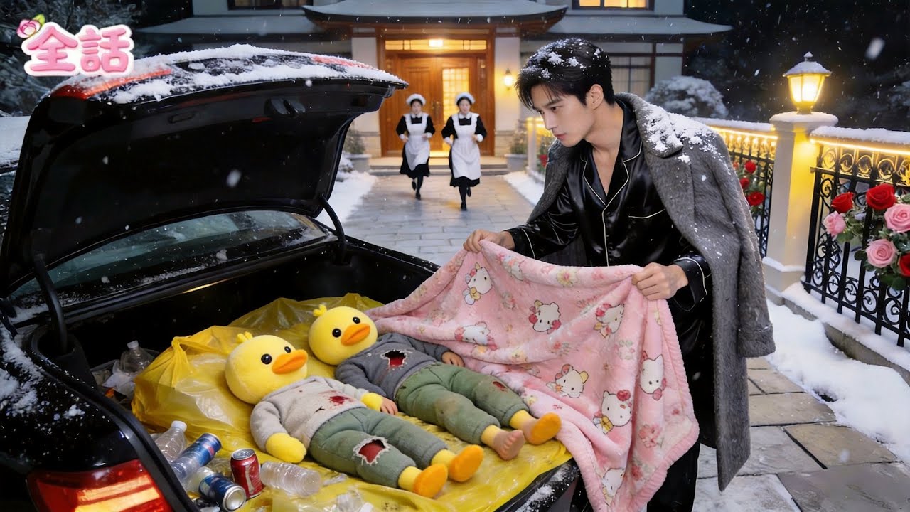 【日本語吹き替え版】家を追い出された双子が、CEOの車のトランクで眠ってしまう――だが彼は二人を実の子だと気づき、溺愛開始！衝撃の再会！#中国ドラマ #短編ドラマ#日本語字幕#キスシーン