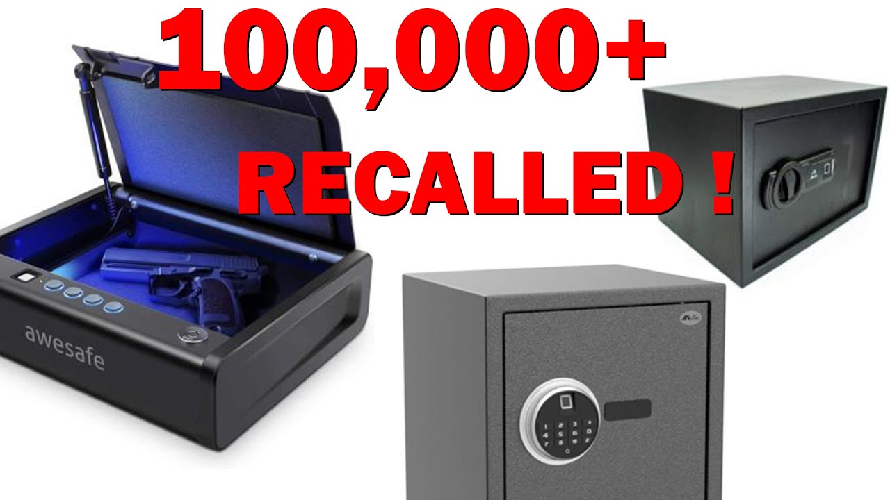 More Than 100,000 Gun Safes Recalled
