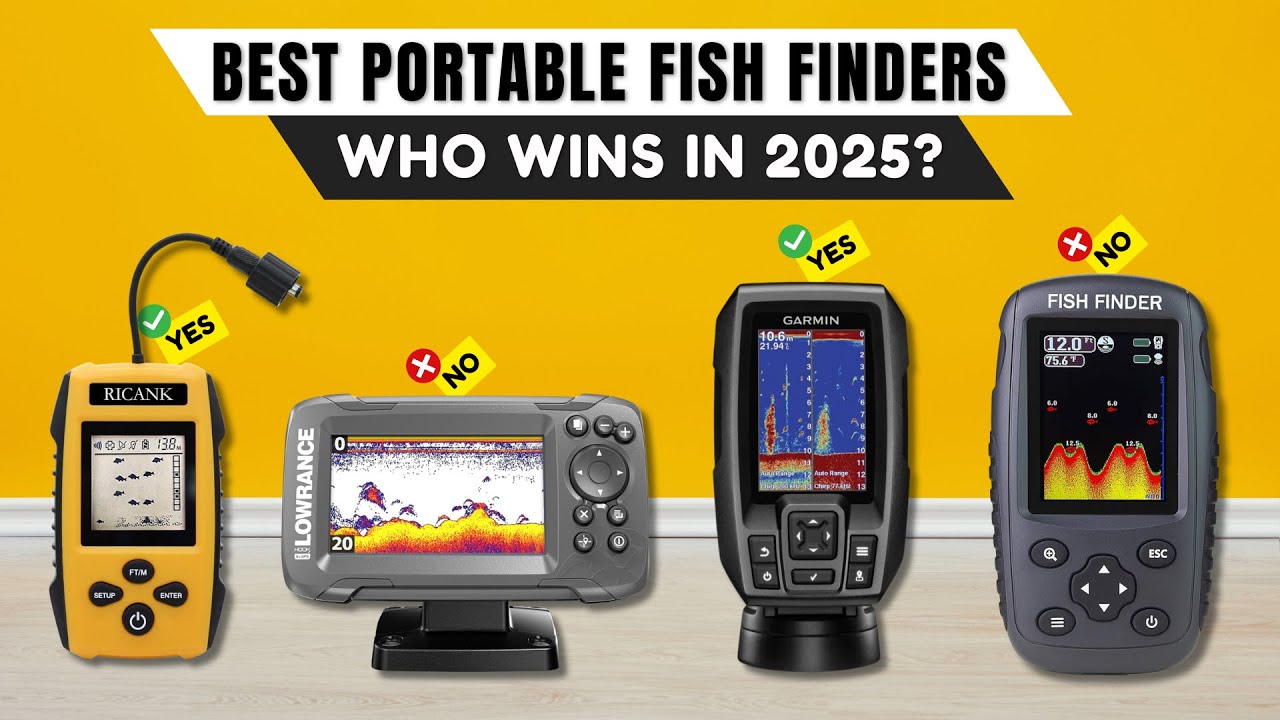 Best Portable Fish Finders 2025 [watch before you buy]