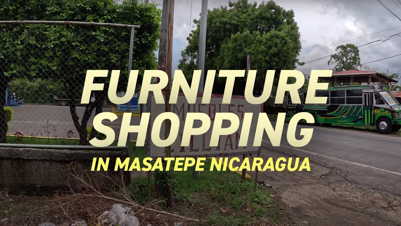 Furniture Shopping Masatepe & Laguna de Apoyo 🇳🇮