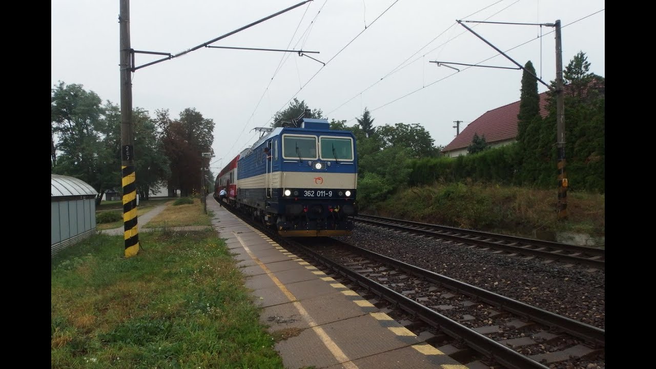 Vlaky Moravský Svätý Ján (1. a 3.9.2018)