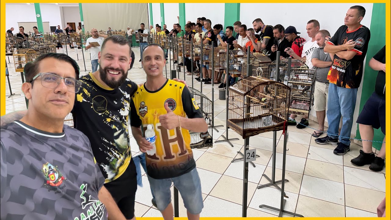 🎶 Primeira Roda com Meus Coleiros 4 Guerreiros na Estréia 🐦