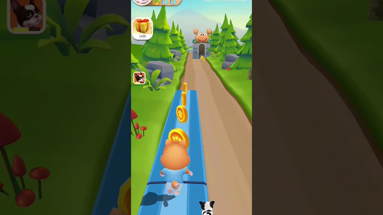 Talking Pet Gold Running #games #talkinggoldrun