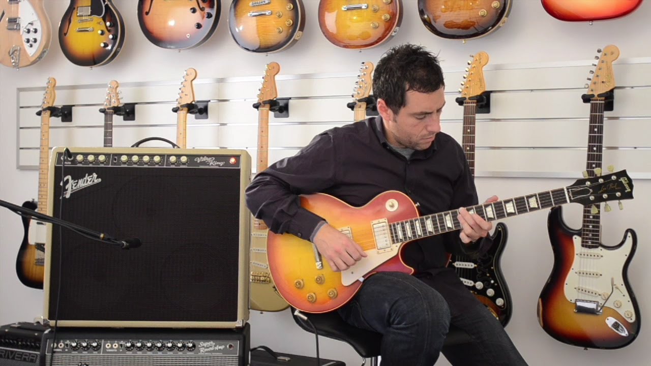 Gibson Les Paul 1958 VOS & Fender Vibro-King Custom