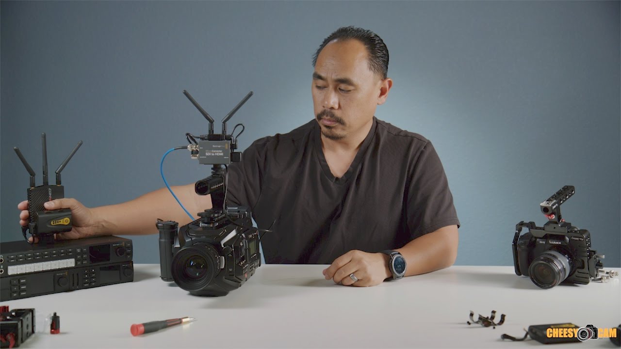 Wireless HD Video Connex Mini Kit with SDI to HDMI Converter Mod