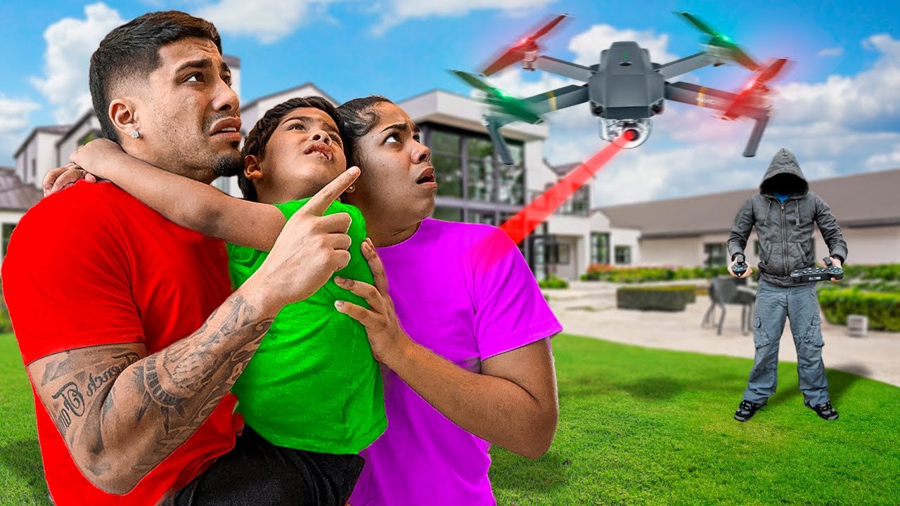 Stalker Is Spying On Us With a DRONE!