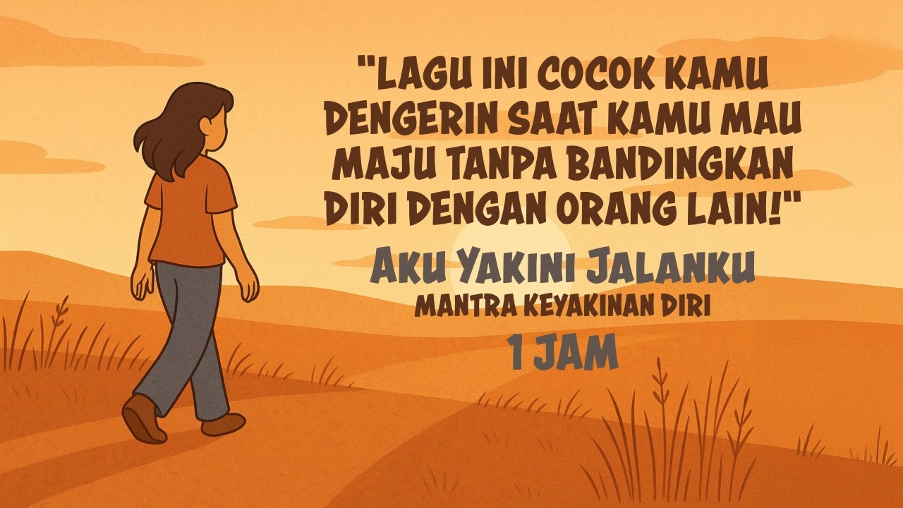 Aku Yakini Jalanku 🌿 Lagu Afirmasi Positif untuk Meningkatkan Percaya Diri dan Keyakinan Diri 🌄