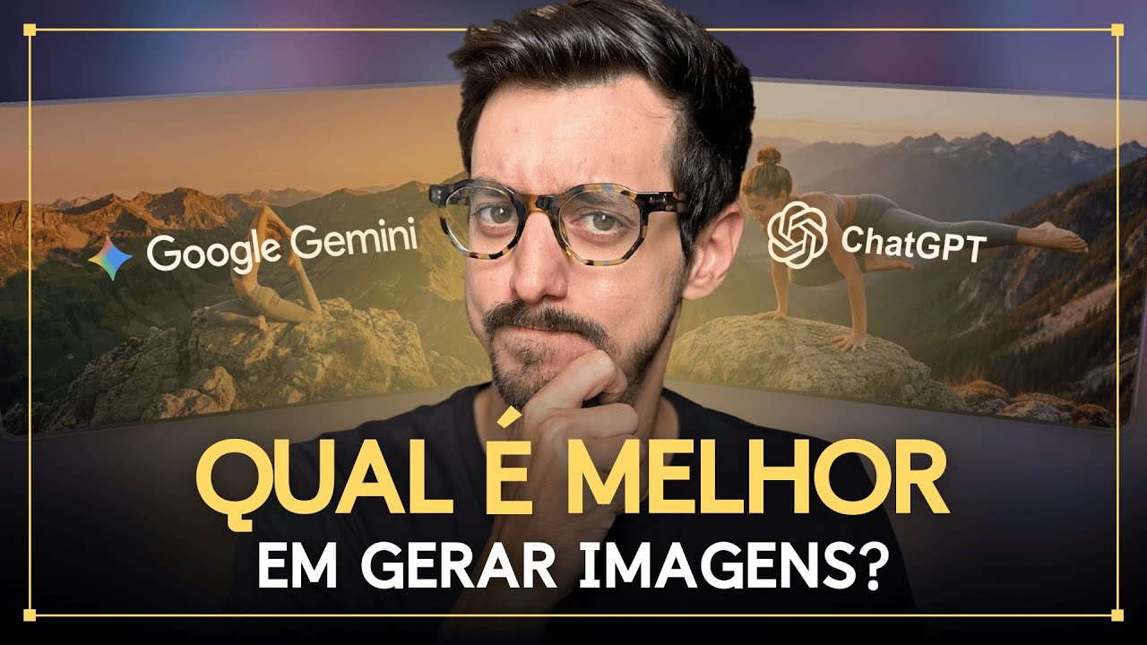 Comparando a geração de IMAGENS no CHAT GPT e no GEMINI NANO BANANA