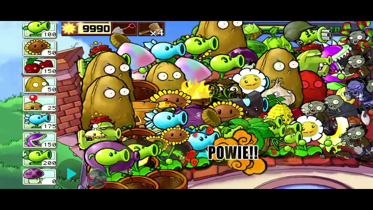 These zombies need your help Plants vs Zombies | Survival Day Gameplay HD 1080 | PvZ mod menu Ep 07
