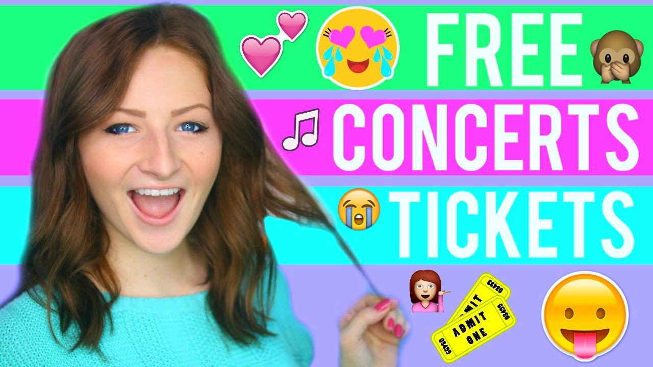 LIFE HACKS: HOW TO GET FREE CONCERT TICKETS
