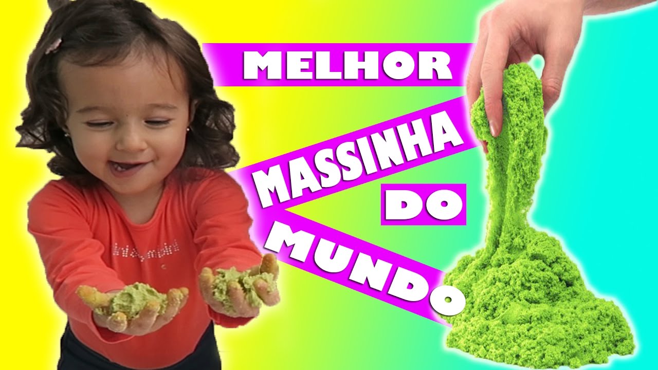 Como fazer Areia Mágica - Kinetic Sand DIY