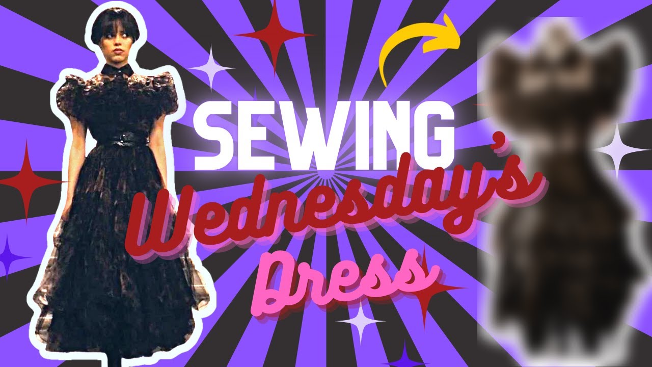 Sewing Wednesday's Prom Dress | Step By Step Tutorial | Vintage Style Sewing
