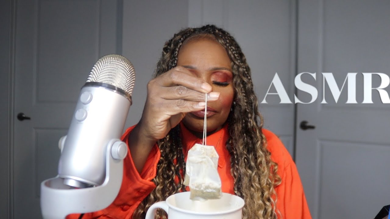 Hot Tea And Cream ASMR Sipping Sounds For Calm