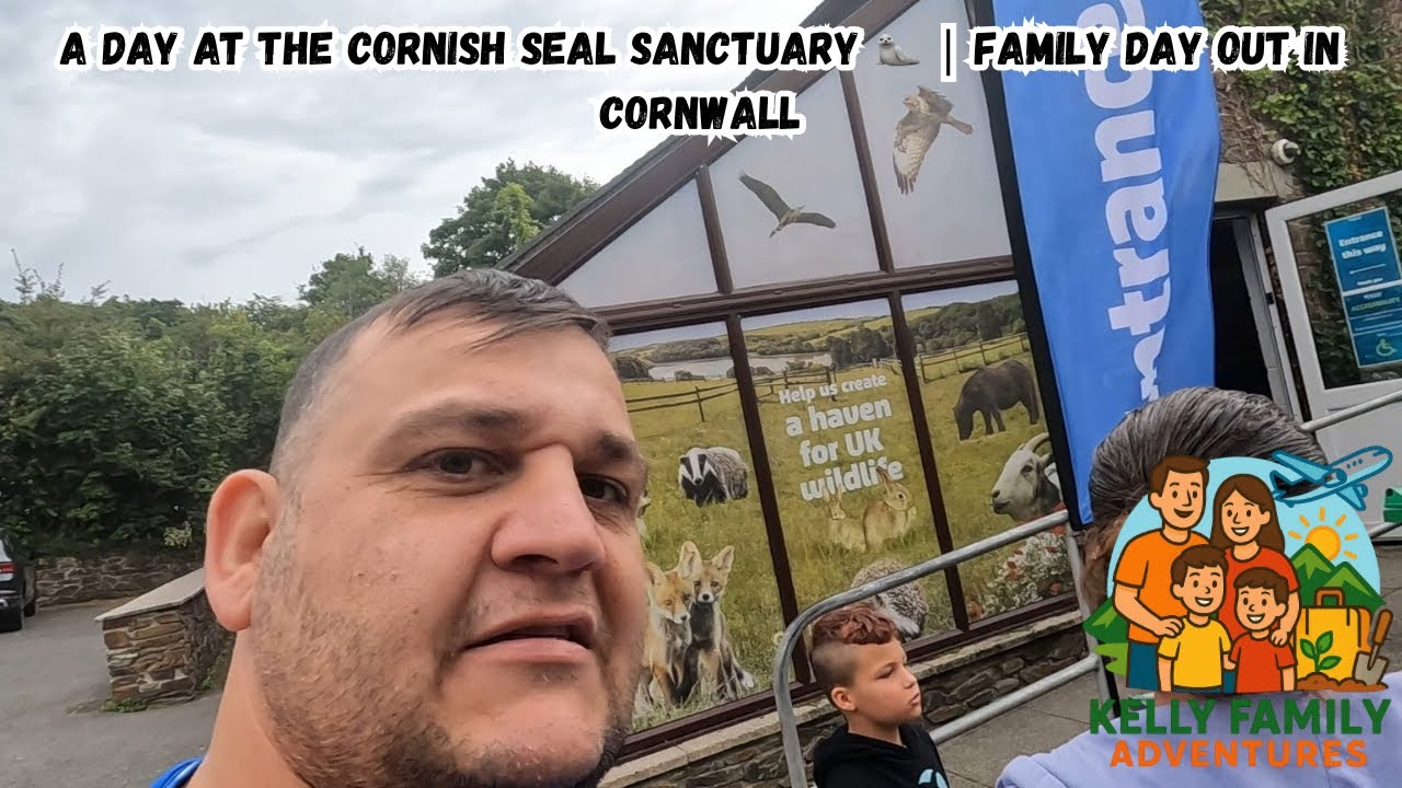 A Day at the Cornish Seal Sanctuary 🦭 | Family Day Out in Cornwall