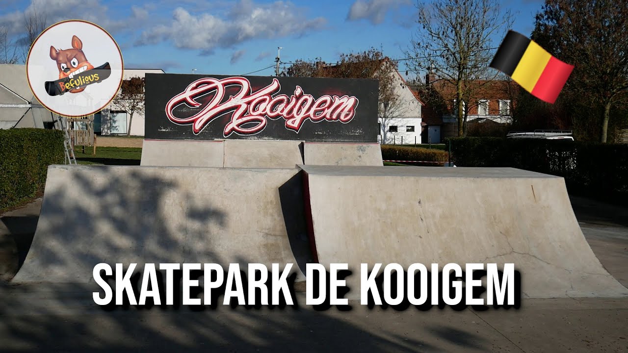 Skatepark de Kooigem - Petit tour rapide !