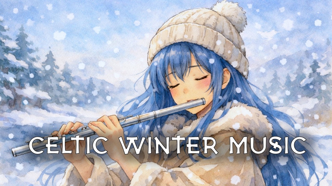 Winter Celtic Fantasy Music | JRPG-Inspired Harp, Flute & Violin | Fantasy Journey VOL. 5