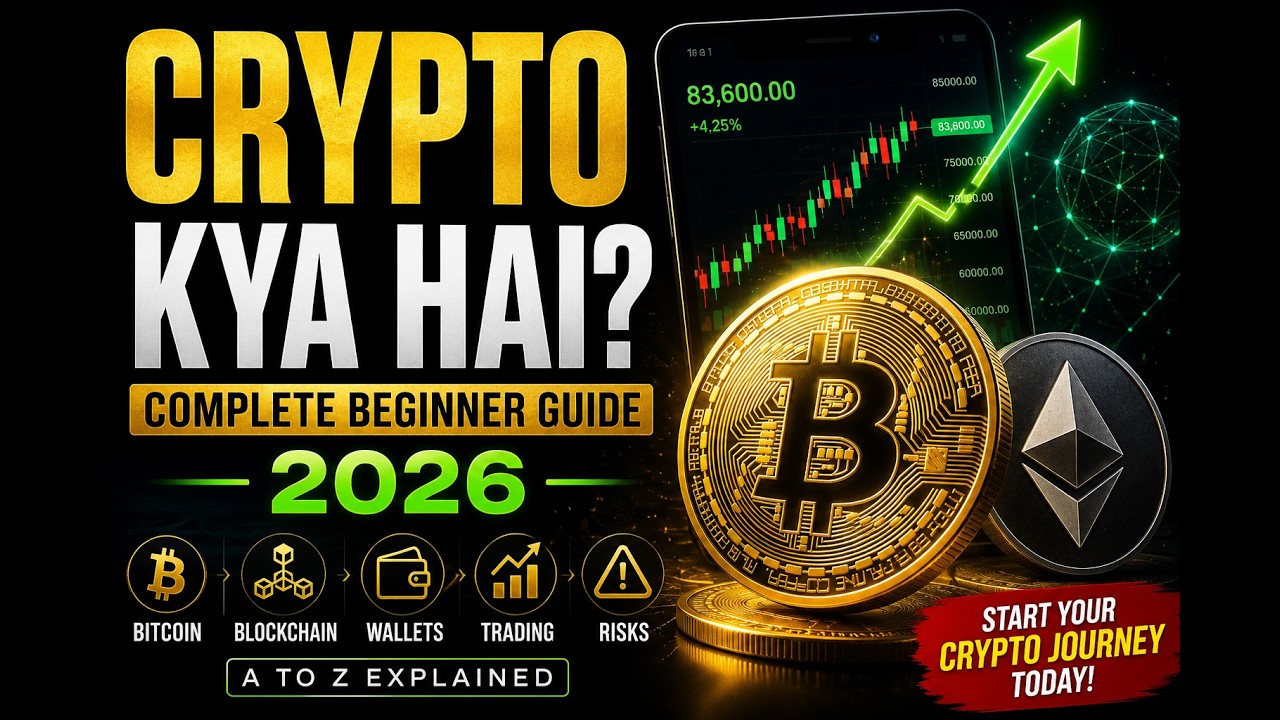 Crypto Explained for Beginners | Bitcoin, Blockchain & Wallets Full Course (Urdu/Hindi)