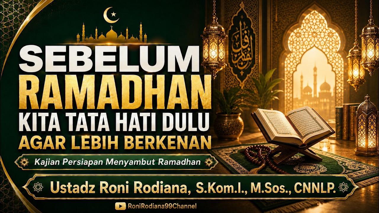 Sebelum Ramadhan Kita Tata Hari Dulu Agar lebih berkenan