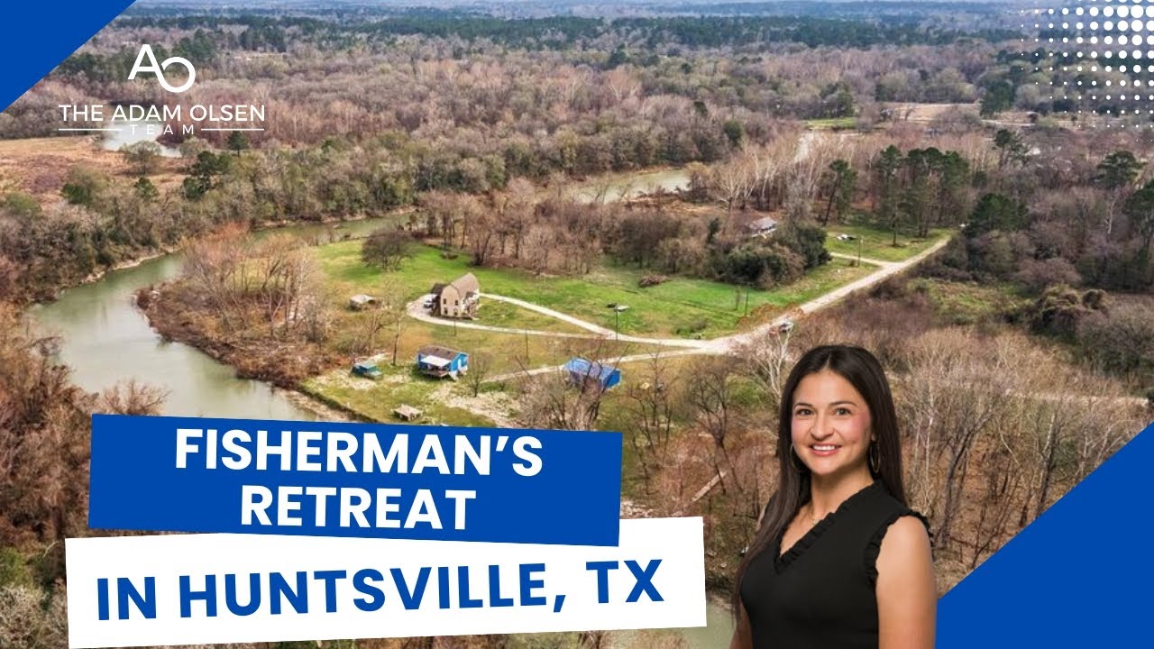 Cozy fisherman's retreat for sale in Huntsville, TX