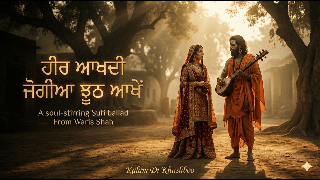 Heer Akhdi Jogiya: The Pain of Longing | Waris Shah | Kalam Di Khushboo