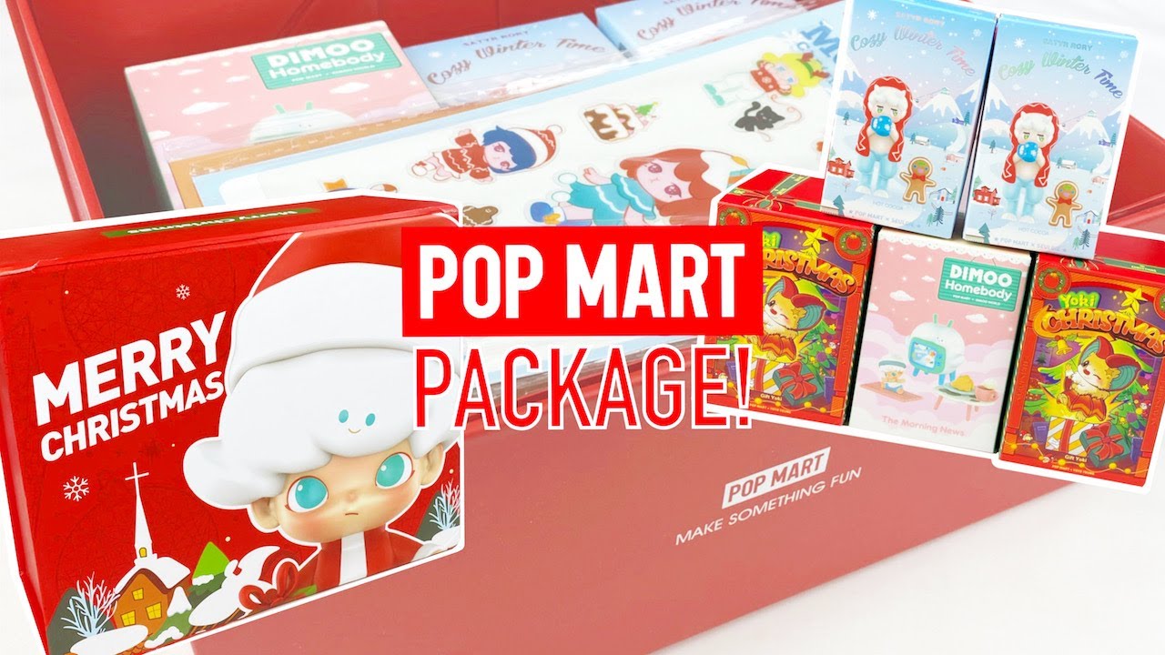 🎁POP MART SENT ME A PRESENT! | Satyr Rory, Dimoo, Yoki Blind Box Unboxing ♡