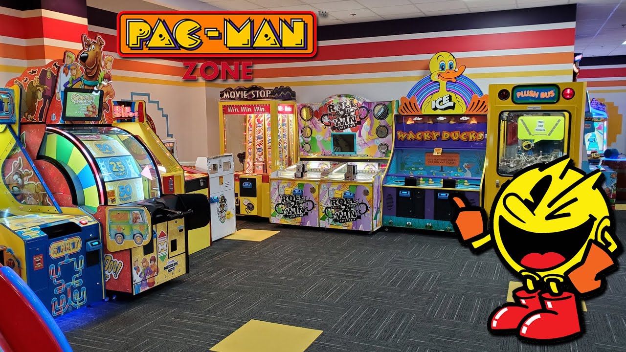 Новая игровая площадка! Зона Pac-Man в торговом центре Ingram Park