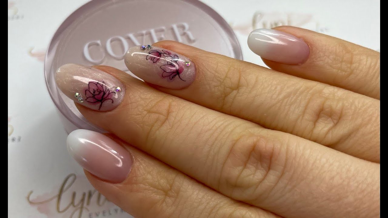 Gelnägel auffüllen | Aquarell Design mit der Lynibox