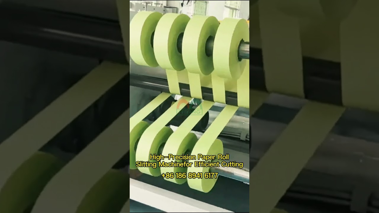 High-Precision Paper Roll Slitting Machine for Efficient Cutting