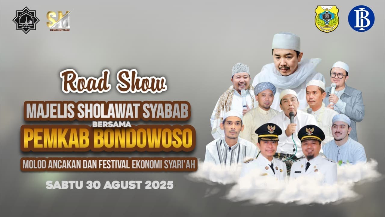 🔴 LIVE  | ROAD SHOW MAJELIS SHOLAWAT SYABAB | ALUN - ALUN BONDOWOSO | 30/08/2025