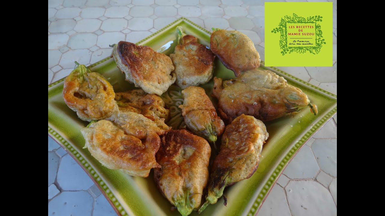 Fleurs de Courgettes en Beignets 