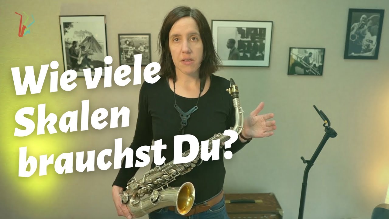 Wie viele Skalen brauche ich? Jazz Minimal Ausstattung