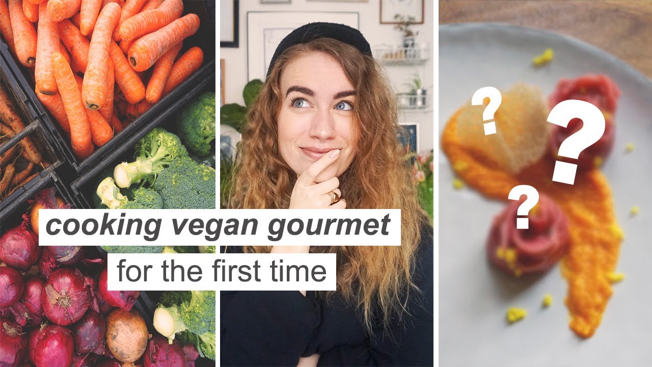 VEGAN GOURMET VLOG // making a ravioli rose appetizer *chef's kiss*