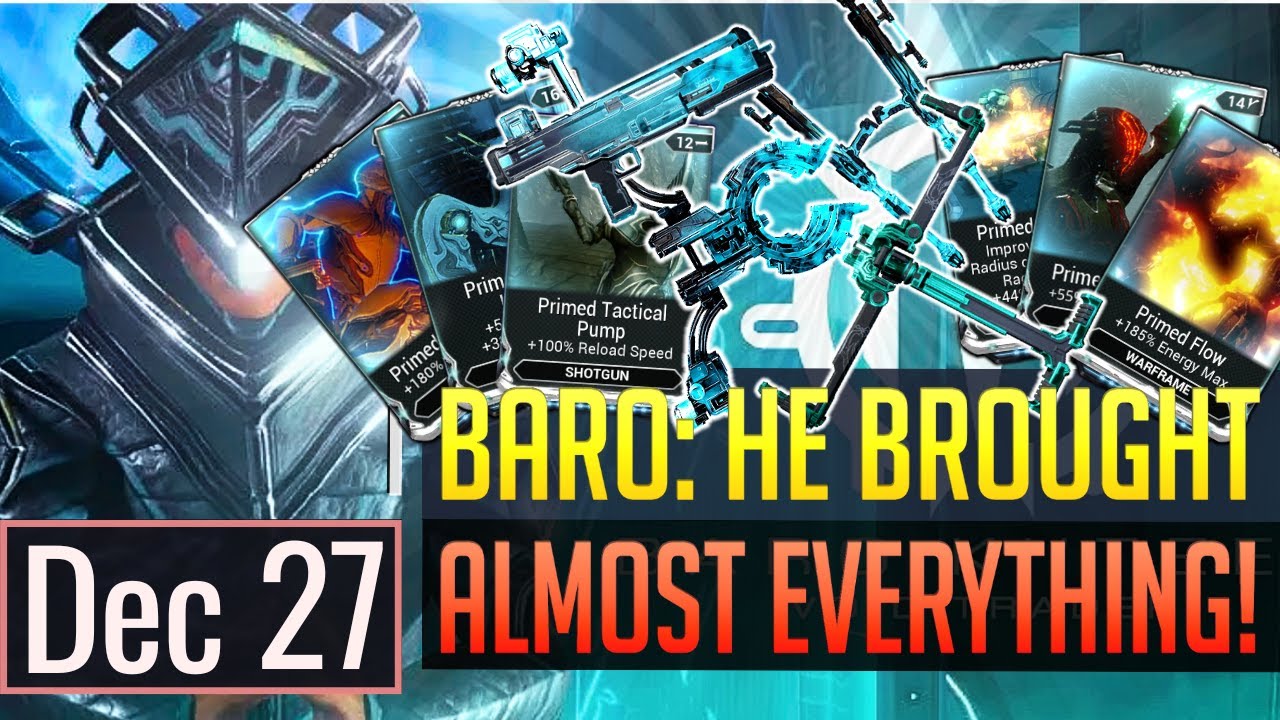 Warframe | BARO KI'TEER (Watch at 2x Speed) : A Million Important Things - December 27th