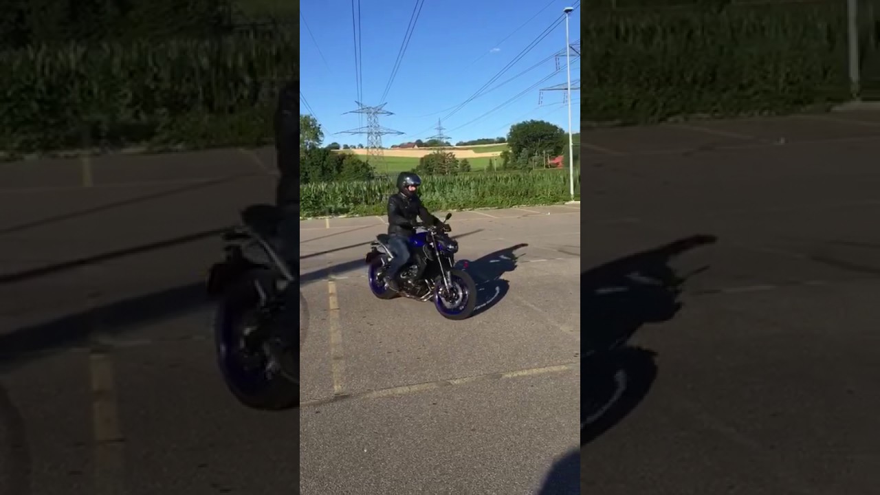 Moto Parcours d'Examen Lausanne Vaud Suisse 🇨🇭