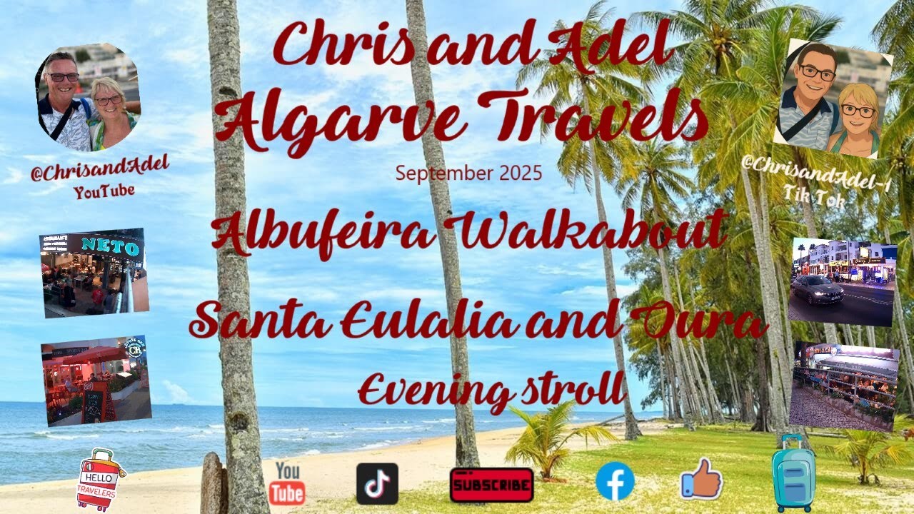 Albufeira Santa Eulalia Evening Stroll