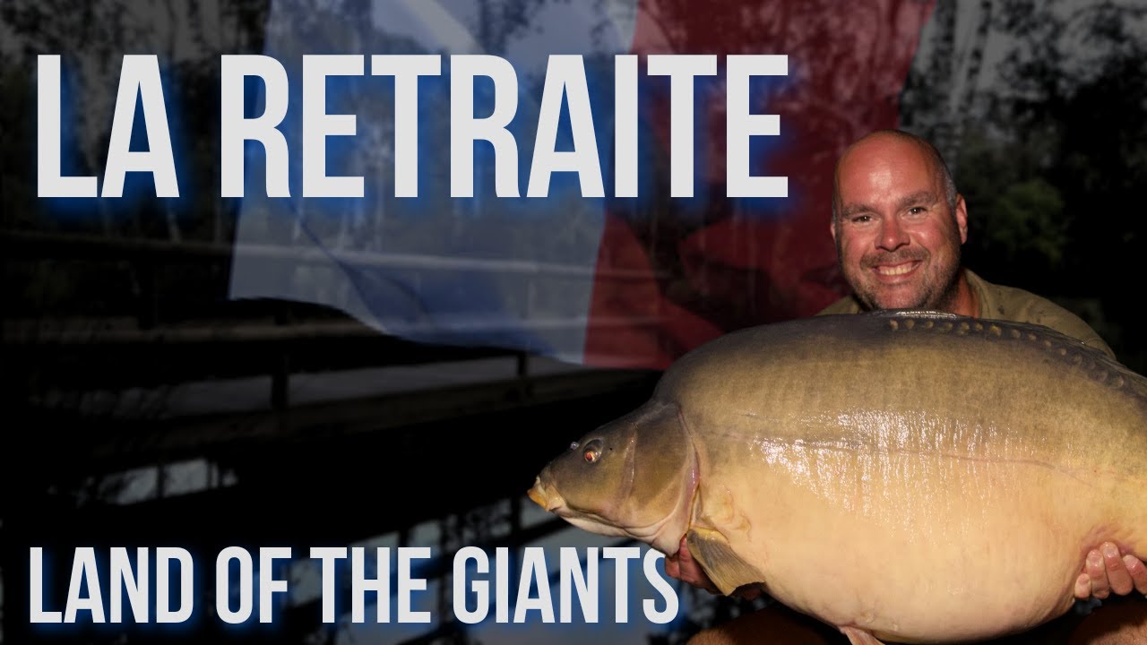 CATCHING GIANT FRENCH CARP AT LA RETRAITE