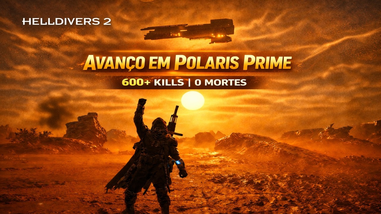 🔥 Polaris Prime em Colapso Esquadrão vs Terminídeos | Dif. Máxima | 0 Mortes | Helldivers 2