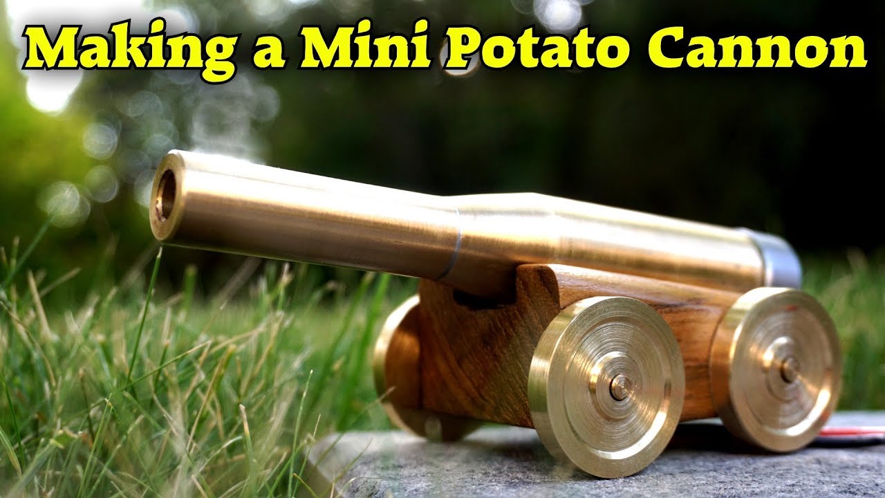 Making a Mini Potato Cannon
